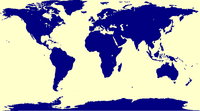 Map of the globe